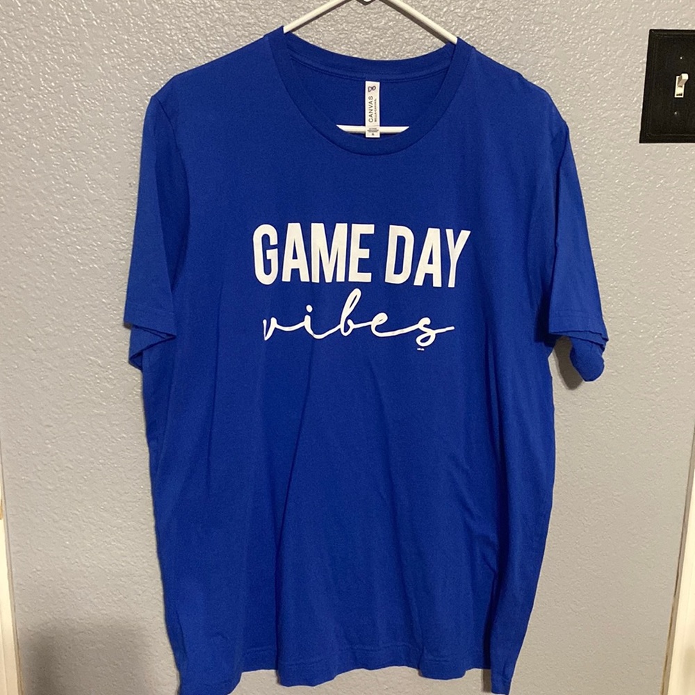 Game Day Vibes. Bella Canvas.